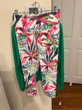 Evolution and Creation Floral Leggings Medium